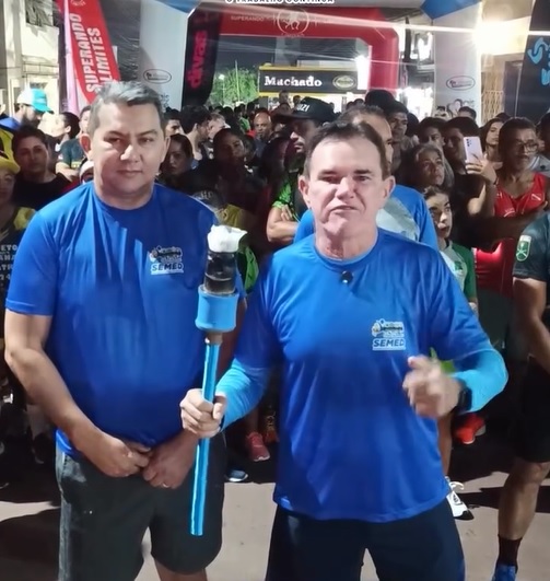 Corrida do fogo marcou as comemorações da semana da pátria.