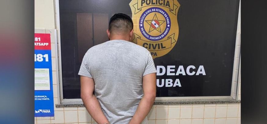 Homem é preso em flagrante após agressão contra companheira, em Itaituba